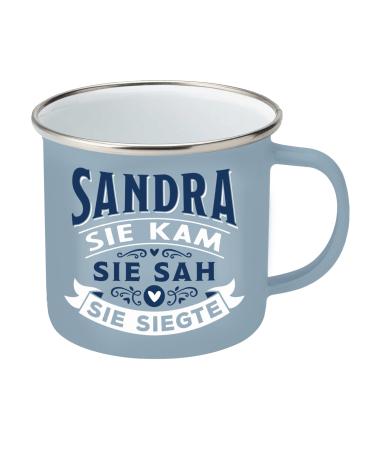 Geschenk für Sandra, H&H Top Lady Namensbecher